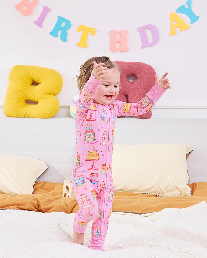 babee Reshinee Viscose Derived from Bamboo Baby Footie Pajamas Convertible - Image 3