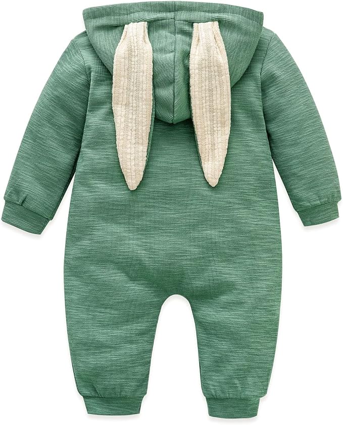 Simplee kids Baby Bunny Outfits Romper, Zipper Up - Image 2