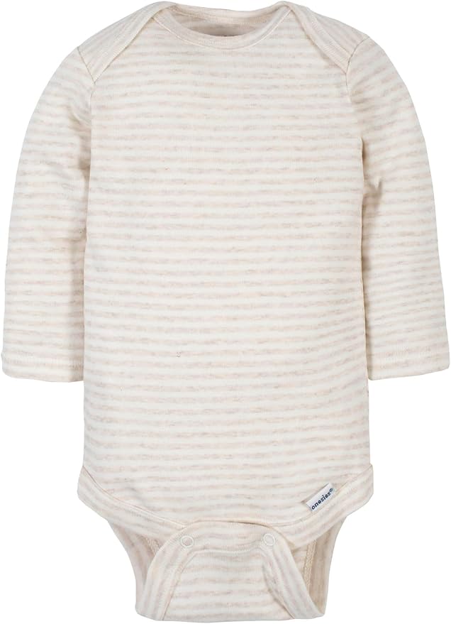 Gerber Baby Boys 6-Pack Long Sleeve Onesies Bodysuit - Image 4