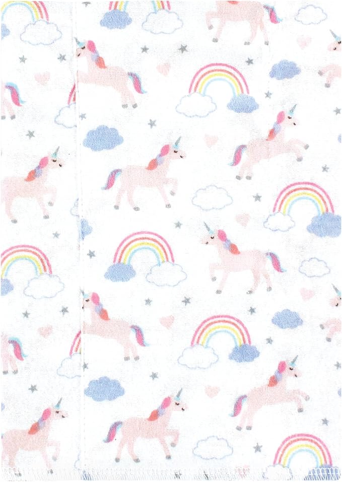 Luvable Friends Hudson Baby Flannel Burp Cloths 7pk - Image 2