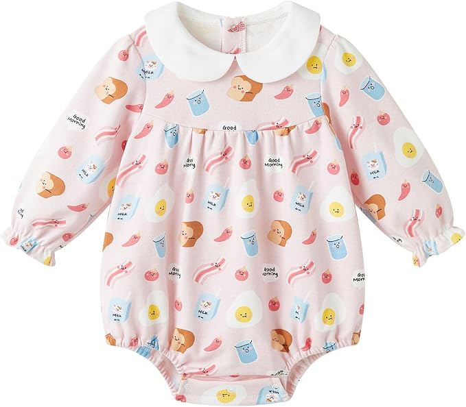 pureborn Baby Girls Boys Bodysuit One-Piece Romper 0-24 Months by pureborn