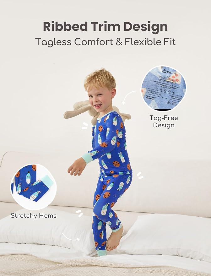 PATPAT Bamboo Viscose Pajama Sets - Image 3