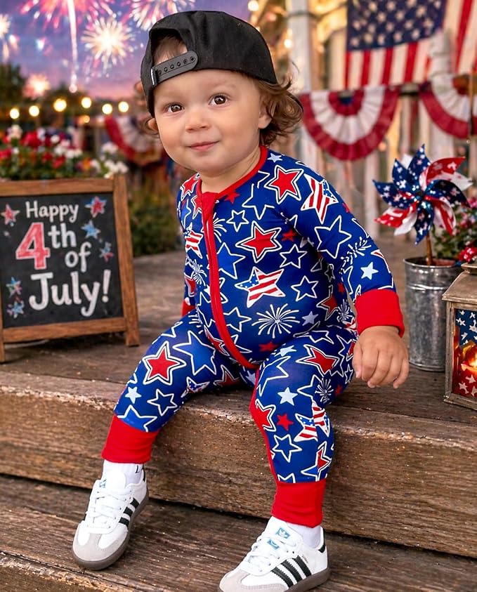babee Reshinee Bamboo Viscose Baby Footie Pajama, Zipper Sleeper Boys Girls | - Image 2