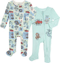 Disney Baby Boys' 2-Pack Footed One-Piece Sleep N' Play Newborn to Infant by Disney
