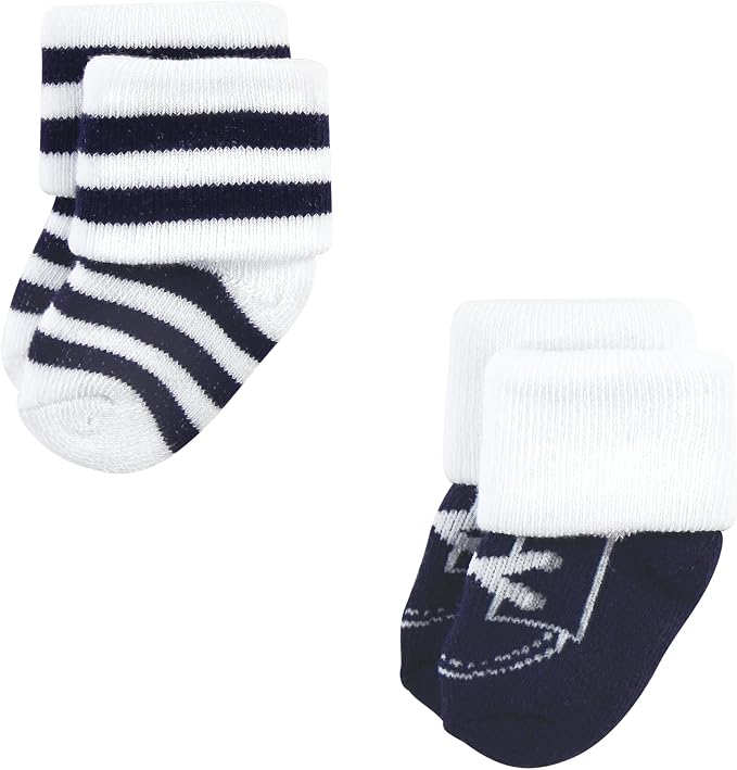 Hudson Baby Baby 8-pack Cotton Rich Newborn and Terry Socks - Image 6