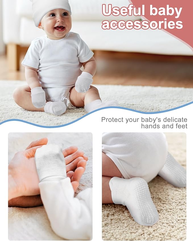 Geyoga Newborn Baby Hat Set - Image 5