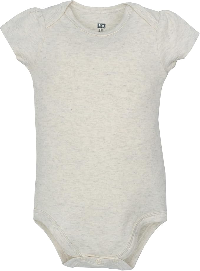 Hudson Baby Infant Girls Cotton Bodysuits 5-Pack - Image 5