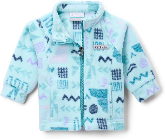 Columbia Youth Girls Benton Springs II Printed Fleece Jacket by Columbia