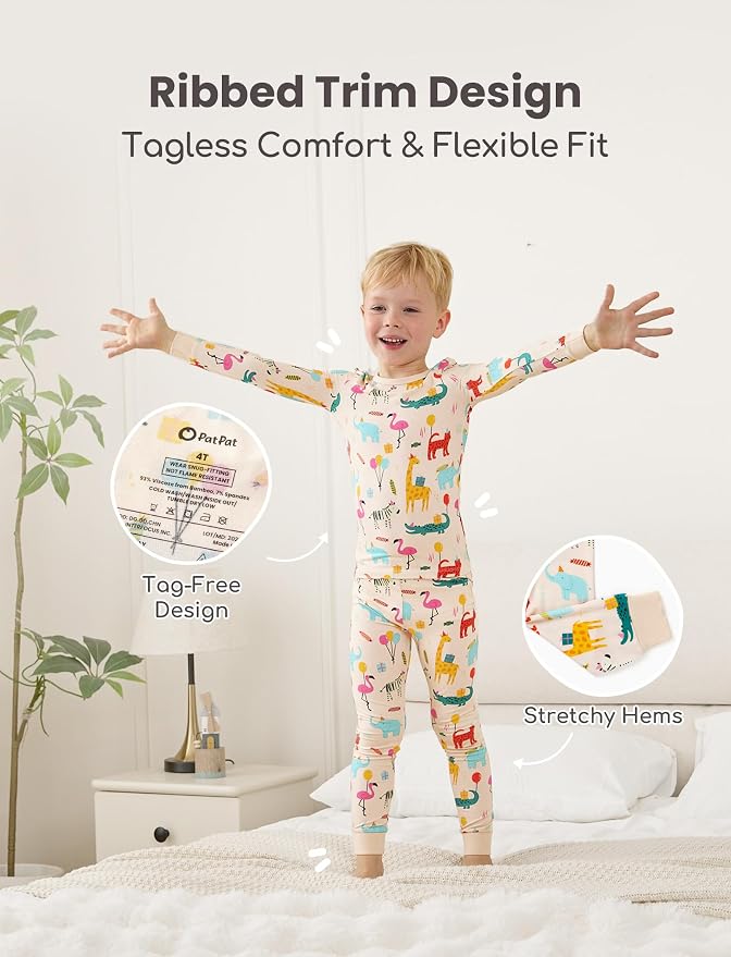 PATPAT Bamboo Viscose Pajama Sets - Image 3