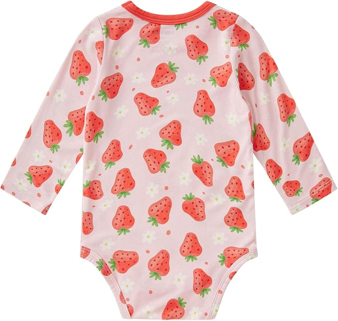 pureborn Baby Girls Boys Bodysuit One-Piece Romper 0-24 Months - Image 2