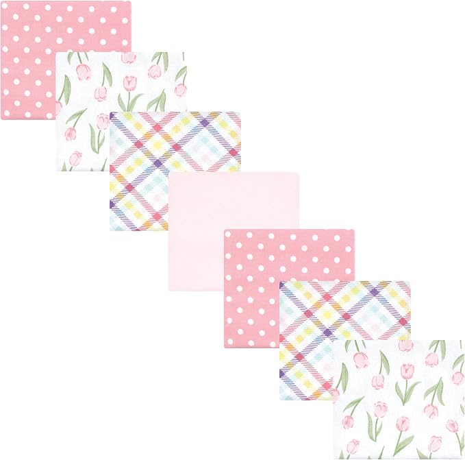 Hudson Baby Unisex Baby Cotton Flannel Receiving Blankets Bundle, One Size by HudsonBaby