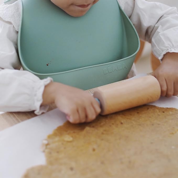 Beaba Silicone Baby Bib, Made - Image 4