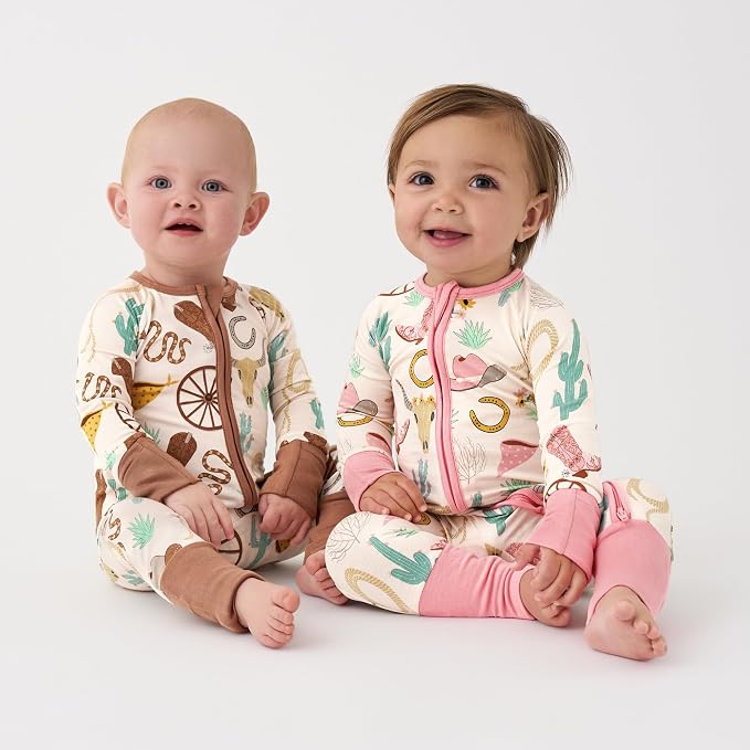Little Sleepies Pajamas for Baby Boys & Girls, Viscose from Bamboo Baby Pajamas - Image 2