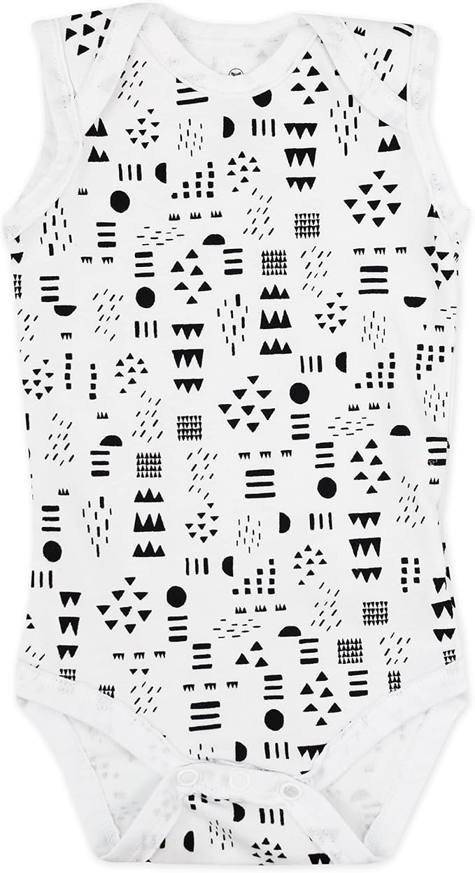 HonestBaby baby-boys Sleeveless Bodysuits One-piece 100% Organic Cotton - Image 2