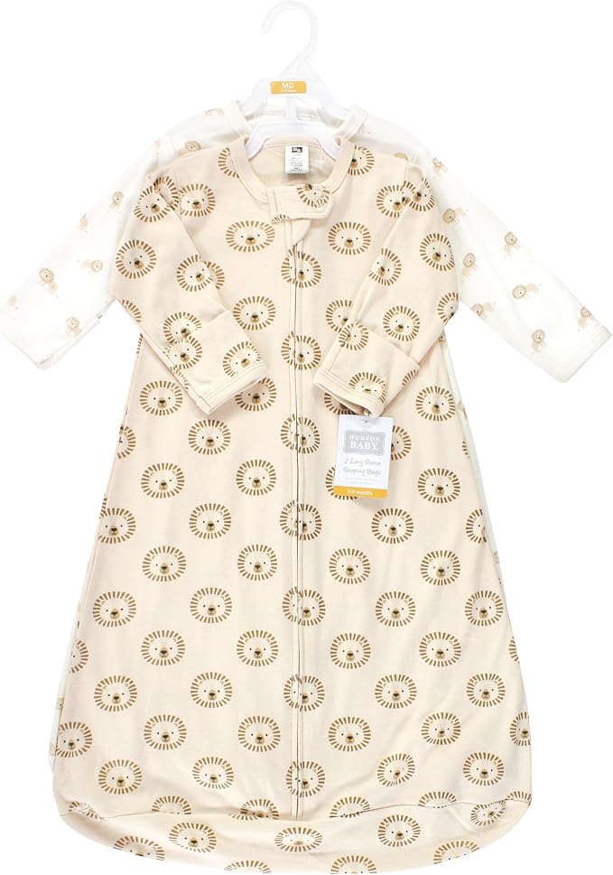 Hudson Baby Unisex Baby Cotton Long-Sleeve Wearable Sleeping Bag - Image 2