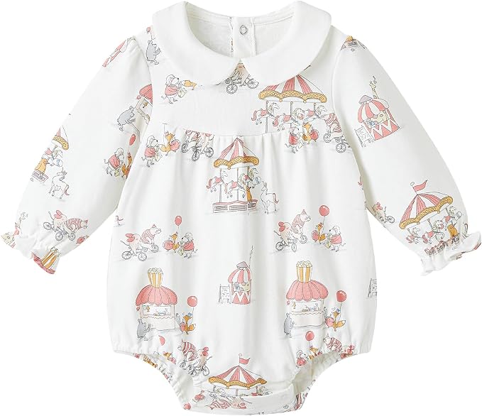pureborn Baby Girls Boys Bodysuit One-Piece Romper 0-24 Months by pureborn