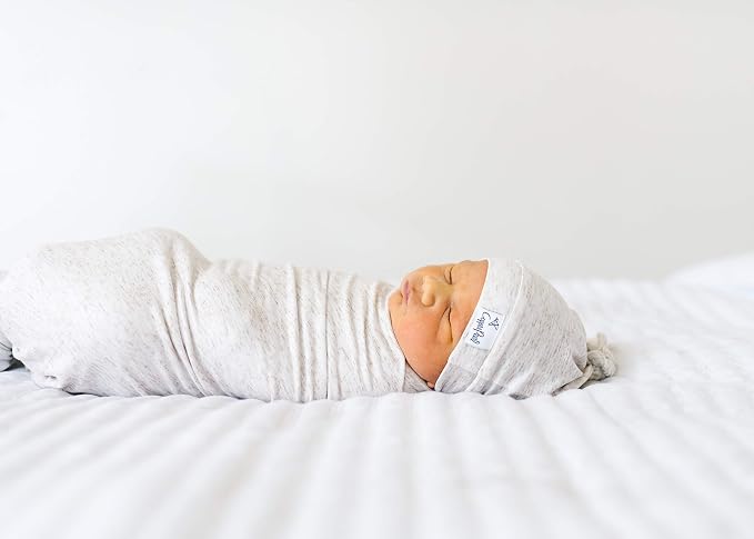 Copper Pearl Swaddle Blankets for Newborns | Soft Stretchy Receiving Blankets - Image 8