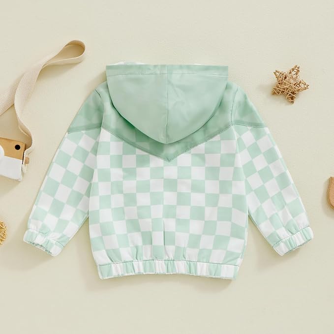 MERSARIPHY Toddler Boy Hoodies Jacket Baby Boy Lightweight Zip Up Coat - Image 4