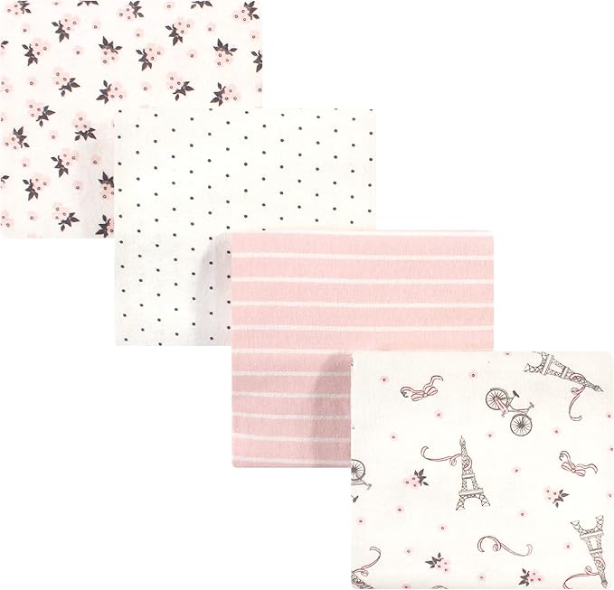 Hudson Baby Unisex Baby Cotton Flannel Receiving Blankets, One Size by HudsonBaby