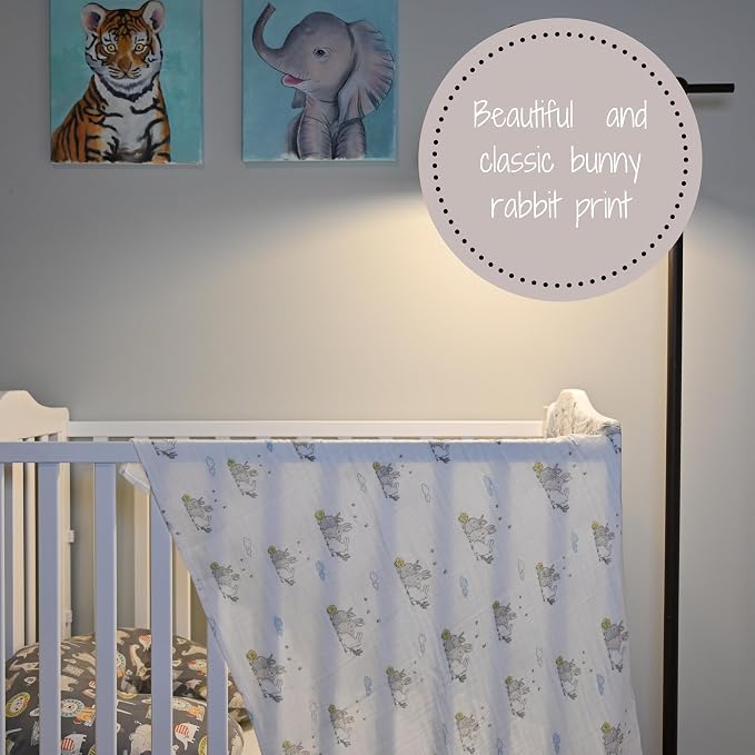 LollyBanks Baby Swaddle Blankets, 100% Organic Cotton Muslin Baby Blanket | 2 - Image 9