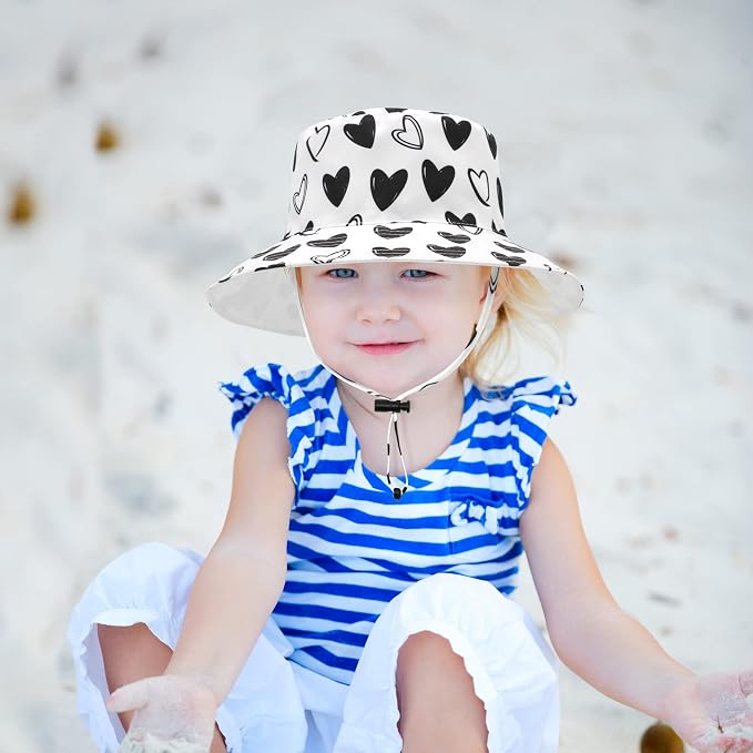 Baby Sun Hat Baby Boy Hats Toddler Hat UPF 50+ Bucket Hat - Image 3
