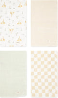 HUGGIES 4-Pack Flannel Receiving Blankets by Unknown