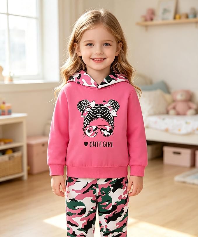 ZOEREA Toddler Girl Clothes Baby little Outfits Fall Winter Cute Sets 1-6T - Image 4