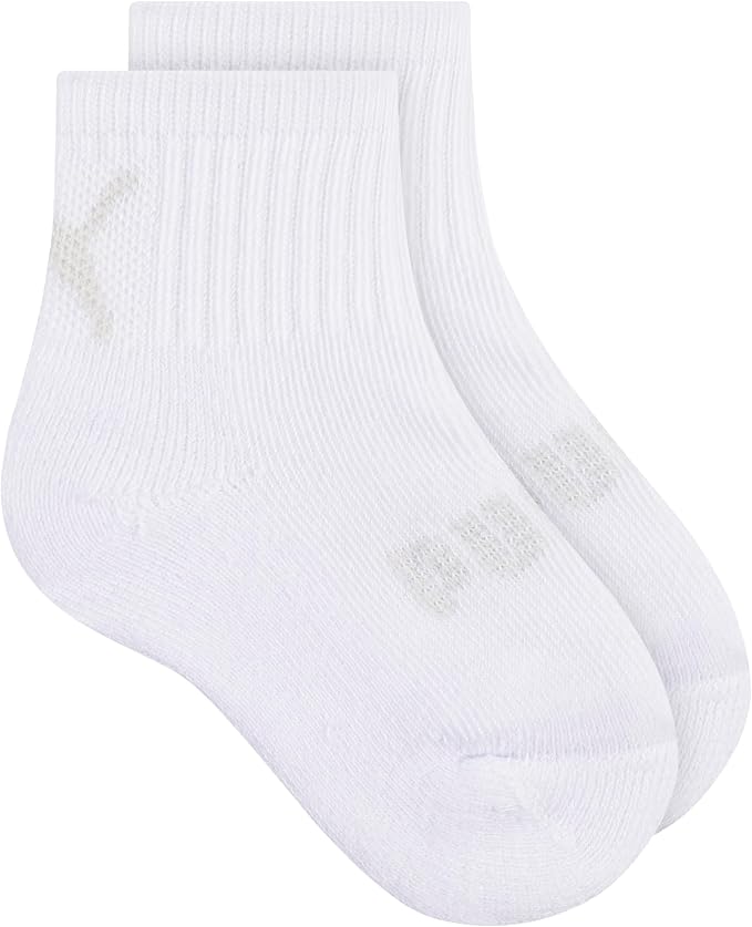 PUMA Unisex Baby 6-pack Infant Anklet Socks, Extra Cushion & Comfort-toe - Image 4