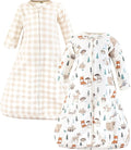 Hudson Baby Unisex Baby Cotton Long-Sleeve Wearable Sleeping Bag by HudsonBaby
