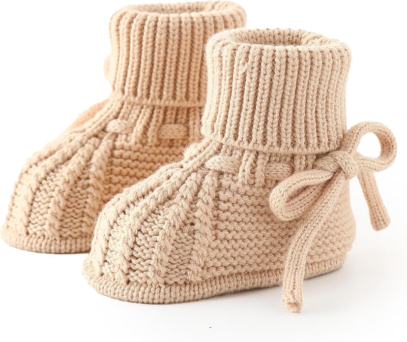 Baby Booties Soft Knit Baby Shoes - Image 6