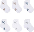 PUMA Unisex Baby 6-pack Infant Anklet Socks, Extra Cushion & Comfort-toe by PUMA