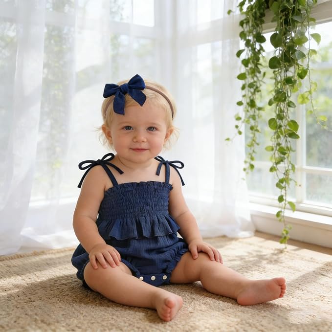 Baby Girl Romper Ruffle Newborn Girl Bodysuit Jumpsuit Baby Girl Clothes Outfit - Image 3