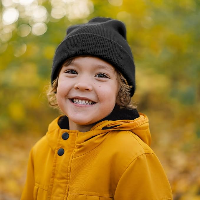 vidsel 100% Cotton Toddler Beanie Hats - Image 6