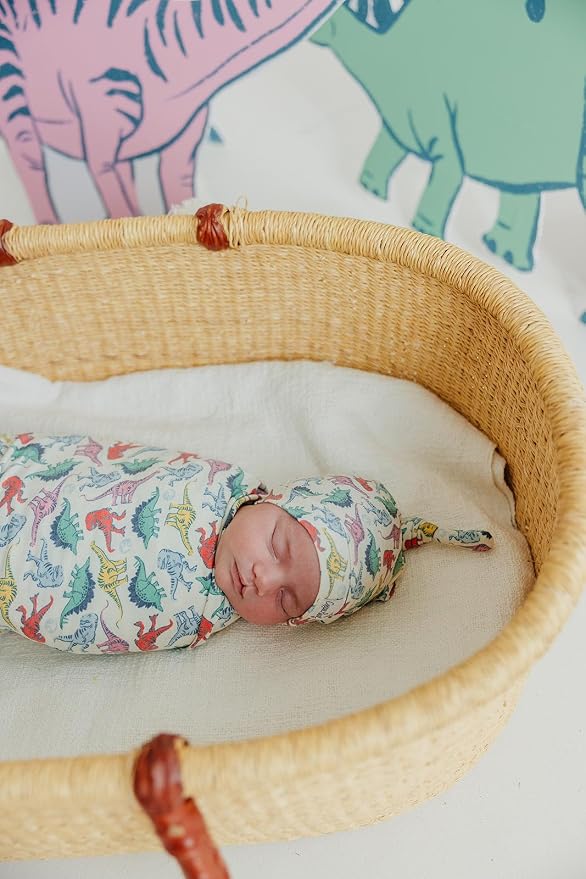Copper Pearl Swaddle Blankets for Newborns | Soft Stretchy Receiving Blankets - Image 7