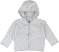 HonestBaby Matelasse Snap-Front Hooded Jacket Organic Cotton by HonestBaby