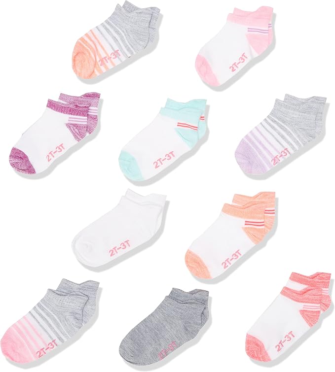 Hanes Baby And Toddler Socks, Non-slip Grip Ankle Socks, Boys' and Girls' by Hanes