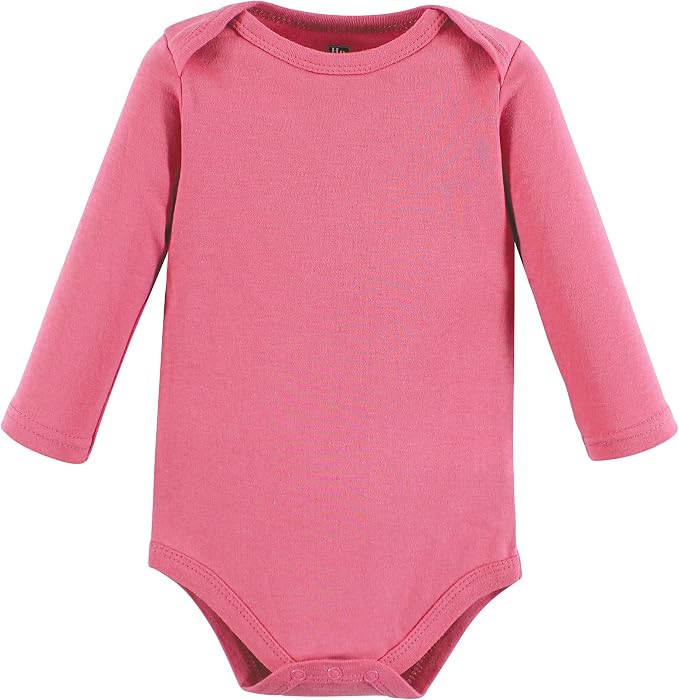 Hudson Baby baby-boys Cotton Long-sleeve Bodysuits 5-pack - Image 5