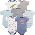 Hudson Baby Baby Boys' Cotton Bodysuits 7-pack by HudsonBaby