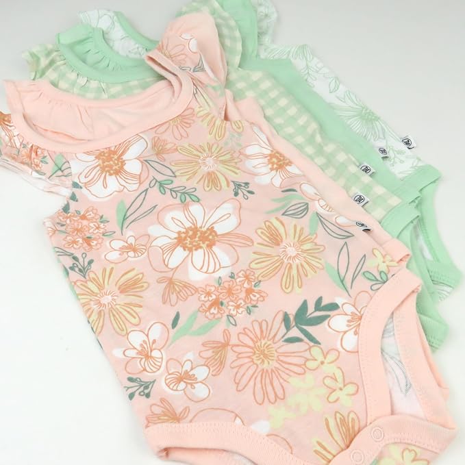 HonestBaby Multipack Sleeveless and Cami Bodysuits One-Piece 100% Organic Cotton - Image 4