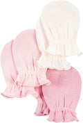Carter's Baby Girls' 3-Pack Scratch Mittens Set by Carters