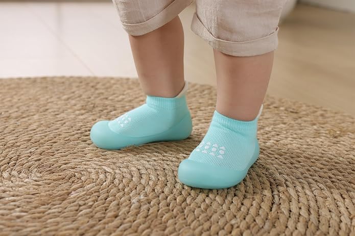 Hstyle Baby Sock Shoes Toddler Boys Walking Shoes Infant Slippers Sneakers | - Image 3