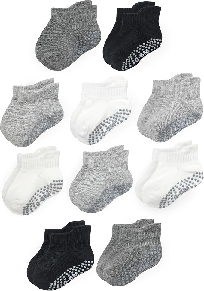Fruit of the Loom Cotton Grip Socks by FruitoftheLoom