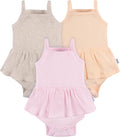 Gerber Baby Girls Multi-Pack Sleeveless Onesies Bodysuit by Gerber