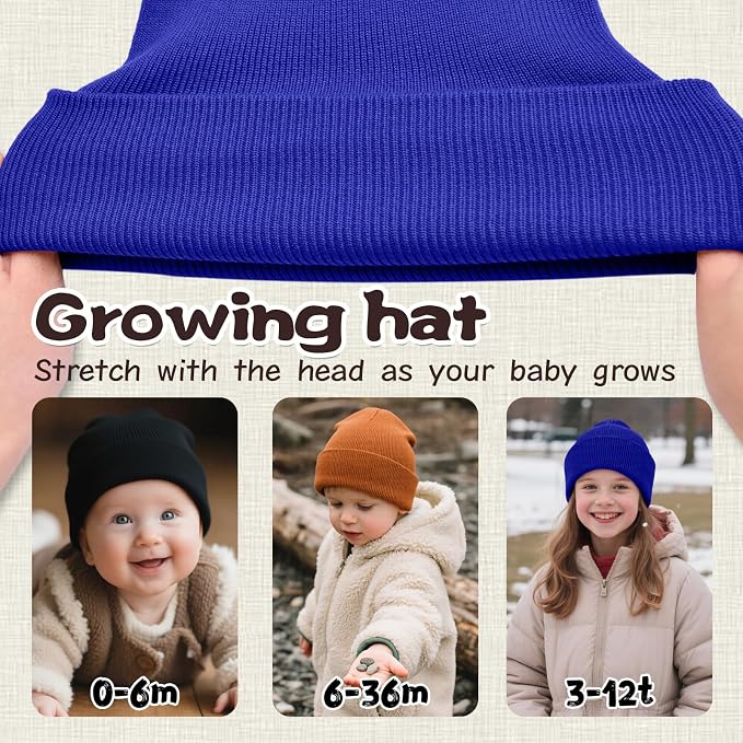 ZOORON Toddler Beanie Baby Beanies - Image 3