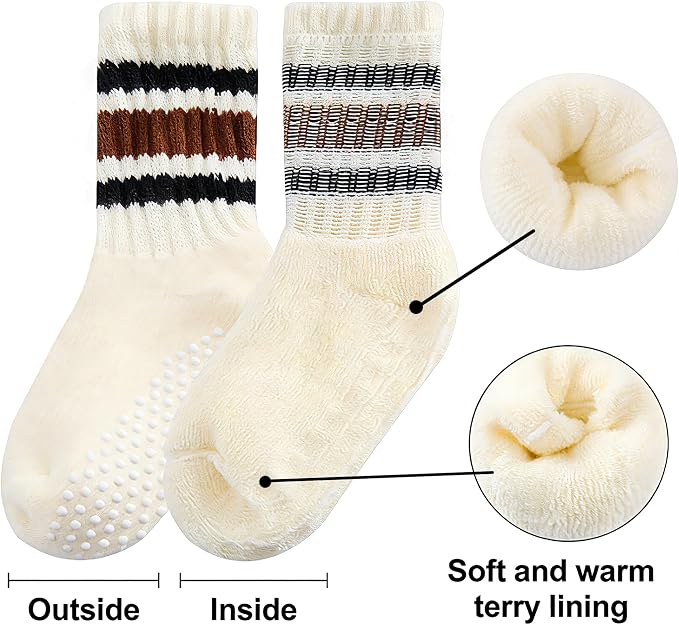 VWU Baby Toddler Kids Cotton Socks - Image 7