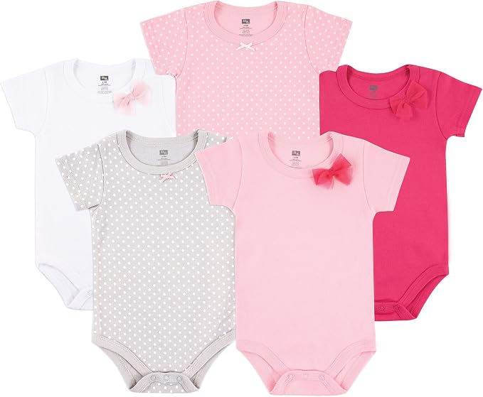 Hudson Baby Unisex Baby Cotton Bodysuits by HudsonBaby