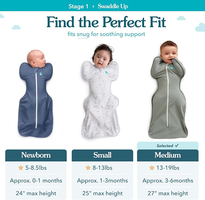 Love to Dream Swaddle UP, Baby Sleep Sack, Self-Soothing Swaddles - Image 3