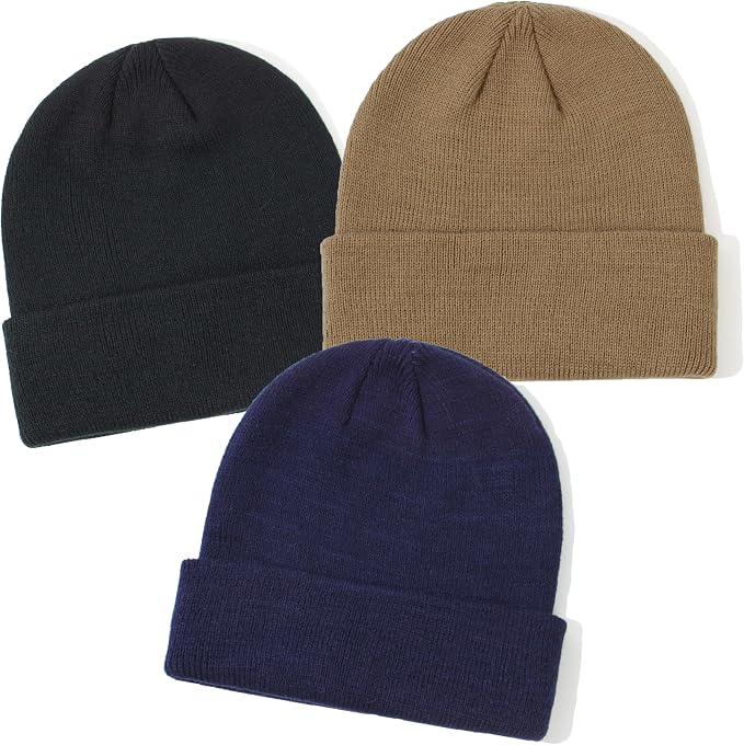 YMYDYFC Baby Beanie 3Pack Toddler Beanie Baby Winter Hats Boy&Girl 0-6Years | - Image 2