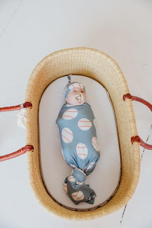 Copper Pearl Swaddle Blankets for Newborns | Soft Stretchy Receiving Blankets - Image 4
