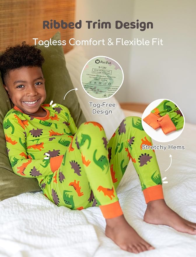 PATPAT Bamboo Viscose Pajama Sets - Image 3